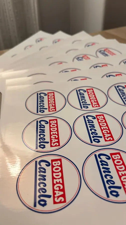 Stickers para Bodegas Cancelo · O Carreteiro