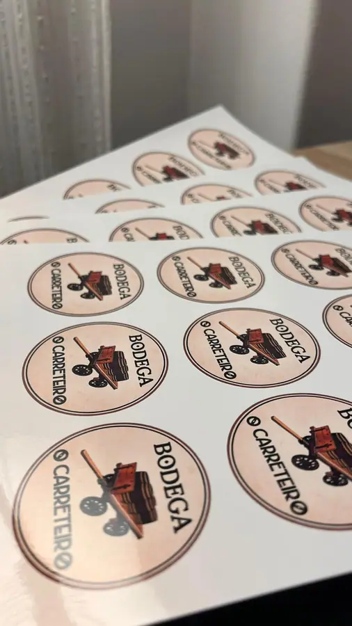 Stickers para Bodegas Cancelo · O Carreteiro