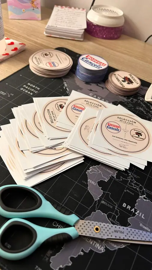 Stickers para Bodegas Cancelo · O Carreteiro