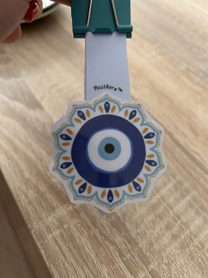 Marcapáginas imantado Ojo turco