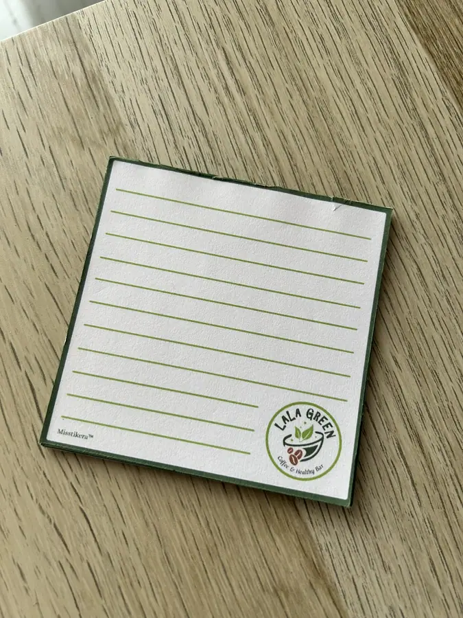 Bloc de notas personalizado para Lala Green