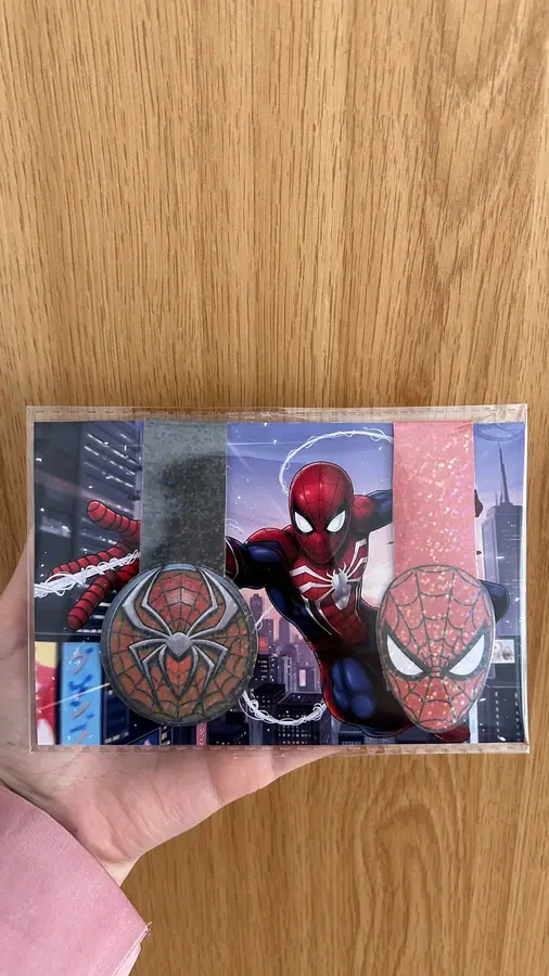 Marcapáginas imantado Pack Spider-Man